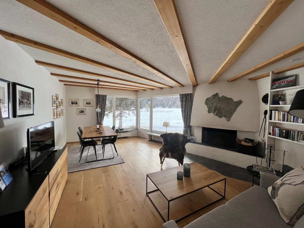 Apartamento Chesa Suot Ovas Sils-Maria Habitación foto