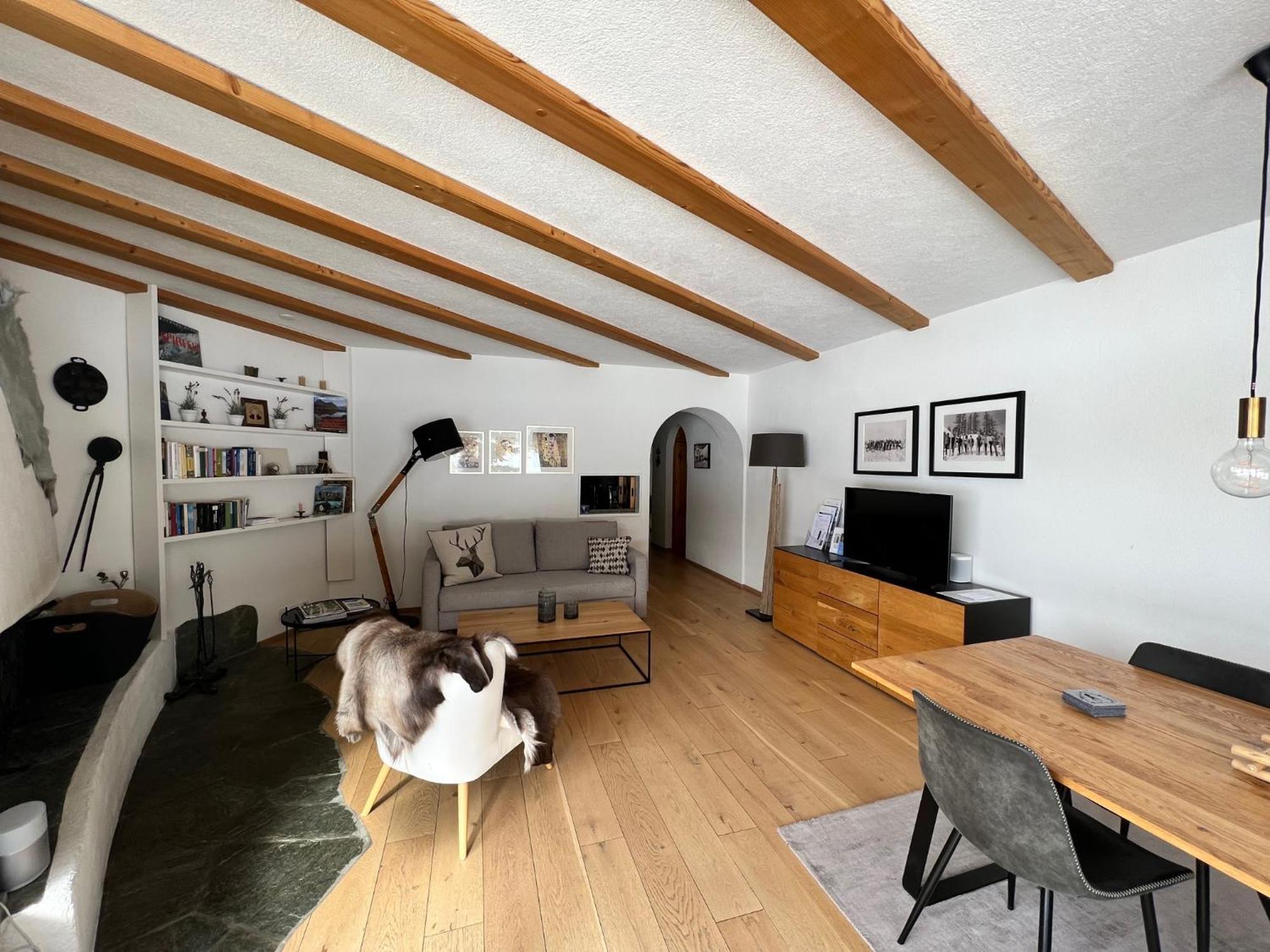 Apartamento Chesa Suot Ovas Sils-Maria Habitación foto