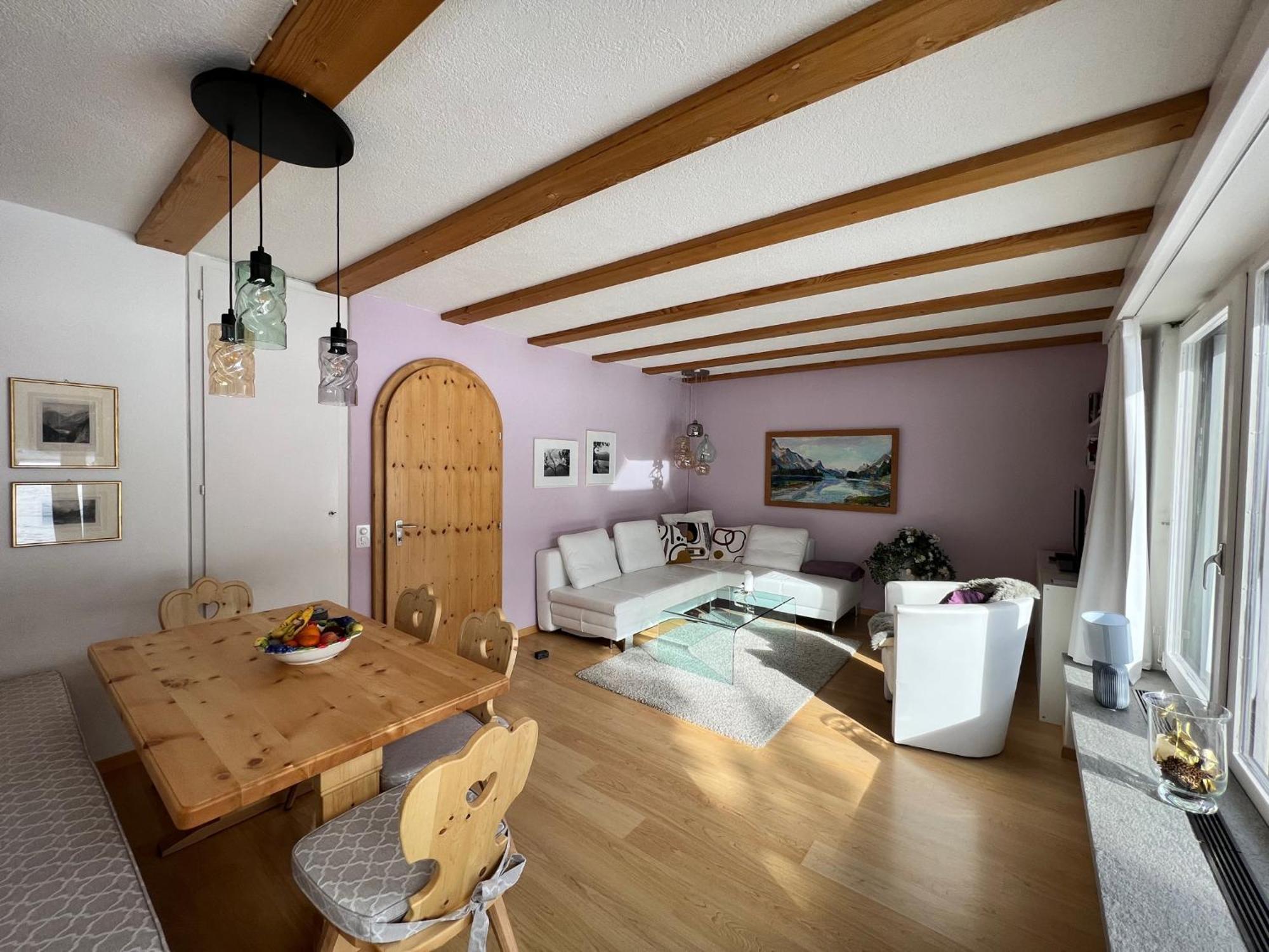 Apartamento Chesa Suot Ovas Sils-Maria Habitación foto