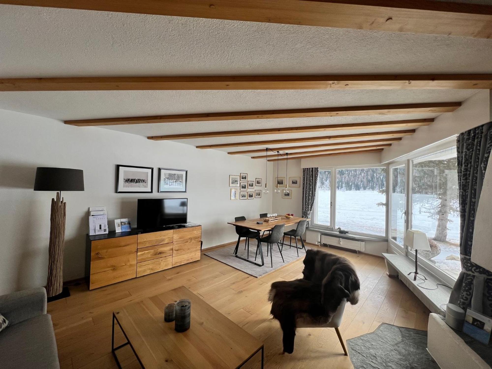 Apartamento Chesa Suot Ovas Sils-Maria Habitación foto