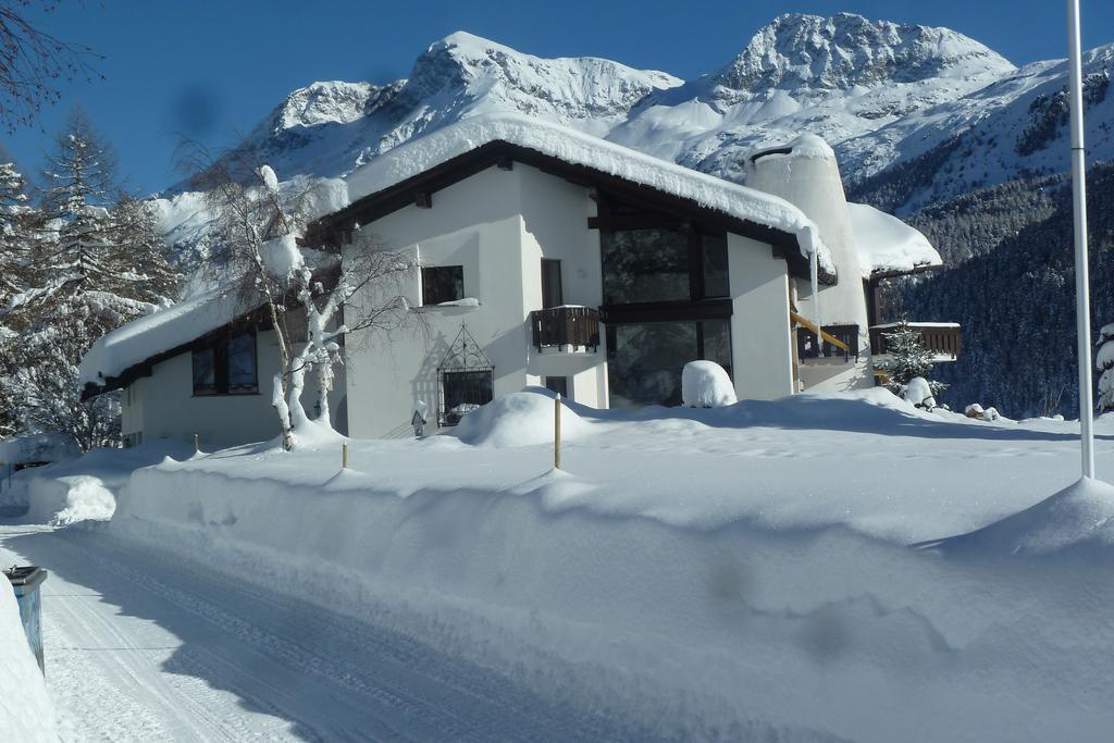 Apartamento Chesa Suot Ovas Sils-Maria Exterior foto